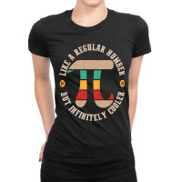 Like A Regular Number But Infinitely Cooler Funny Great Idea For Gift Ladies Fitted T-shirt | Artistshot