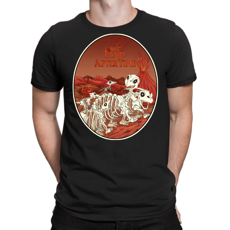 The Land After Time, The Land After Damaging Time, The Smouldering Lan T-shirt | Artistshot