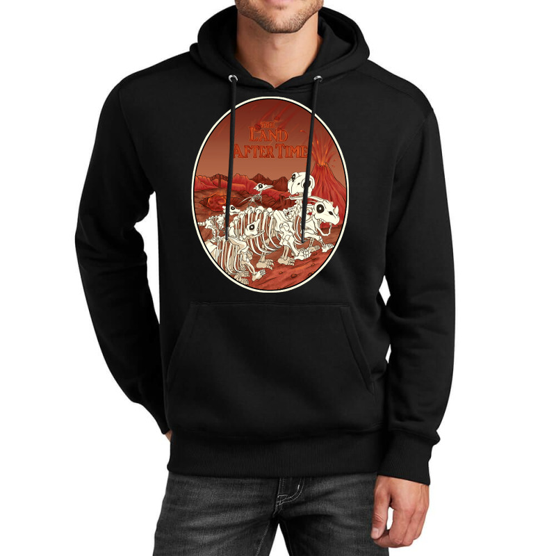 The Land After Time, The Land After Damaging Time, The Smouldering Lan Unisex Hoodie | Artistshot