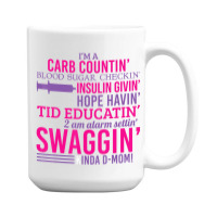 T1d Diabetic Type 1 Diabetes Awareness Men Women Kid 15 Oz Coffee Mug | Artistshot