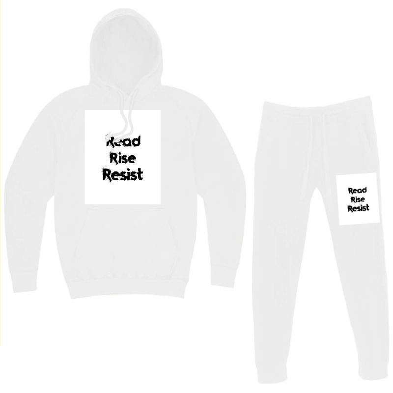 Read Rise Resist Graphic Hoodie & Jogger Set | Artistshot