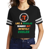 Pi Like A Regular Number But Infinitely Cooler Scorecard Crop Tee | Artistshot