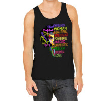 I Am Black History Month Woman Black Girl Magic Melanin Tank Top | Artistshot