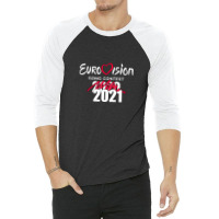 Eurovision Song Contest 2020 Cancelled 2021 - Funny Esc .png 3/4 Sleeve Shirt | Artistshot