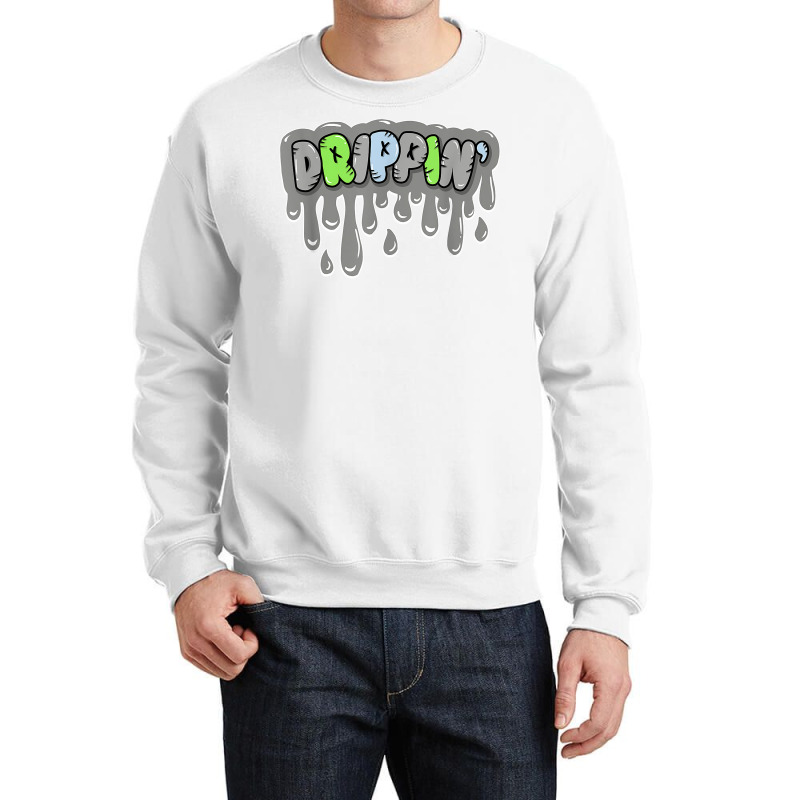 Drippin' Green Bean 5s Matching T Shirt Crewneck Sweatshirt | Artistshot