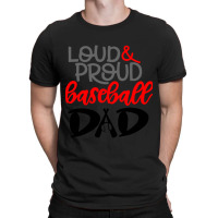 Baseball Dad T-shirt | Artistshot