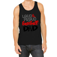 Baseball Dad Tank Top | Artistshot