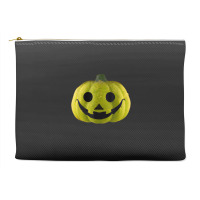 Cute Green Jack O Lantern Halloween Pumpkin Accessory Pouches | Artistshot