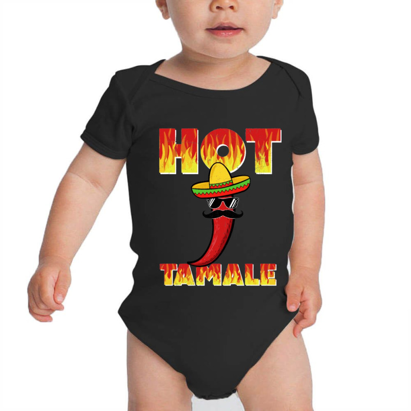 Hot Tamale Baby Bodysuit by saterseim | Artistshot