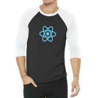 Reactjs Reactjs Official Javascript Framework T 3/4 Sleeve Shirt | Artistshot