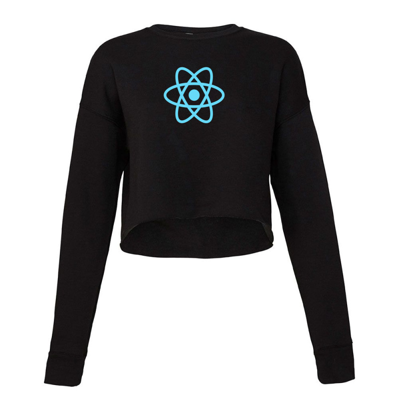 Reactjs Reactjs Official Javascript Framework T Cropped Sweater by cm-arts | Artistshot