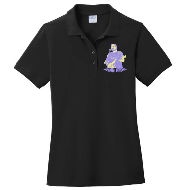 Sturgill Simpson Ladies Polo Shirt by cm-arts | Artistshot