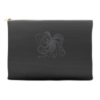 Vintage Black Octopus Marine Biologist Ocean Sea Life 5 Accessory Pouches | Artistshot