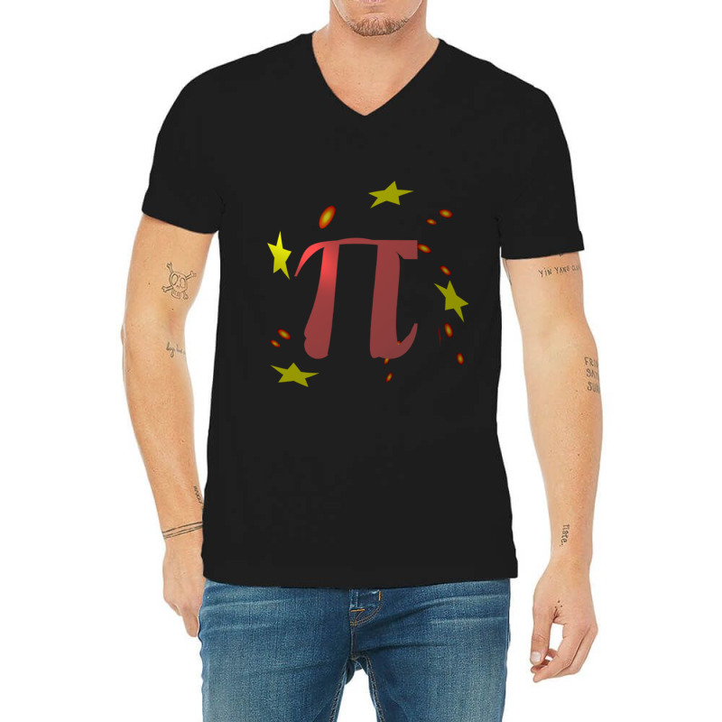 Pi Like A Regular Number But Infinitely Cooler-funny V-Neck Tee by cm-arts | Artistshot