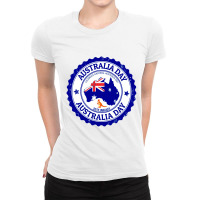 Australia Day Ladies Fitted T-shirt | Artistshot