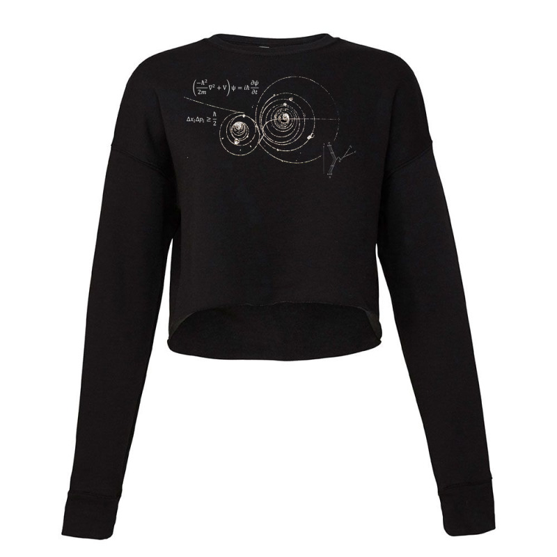 Higgs Boson Particle Physics Quantum Mechanics Teacher Long Sleeve T S Cropped Sweater by cm-arts | Artistshot