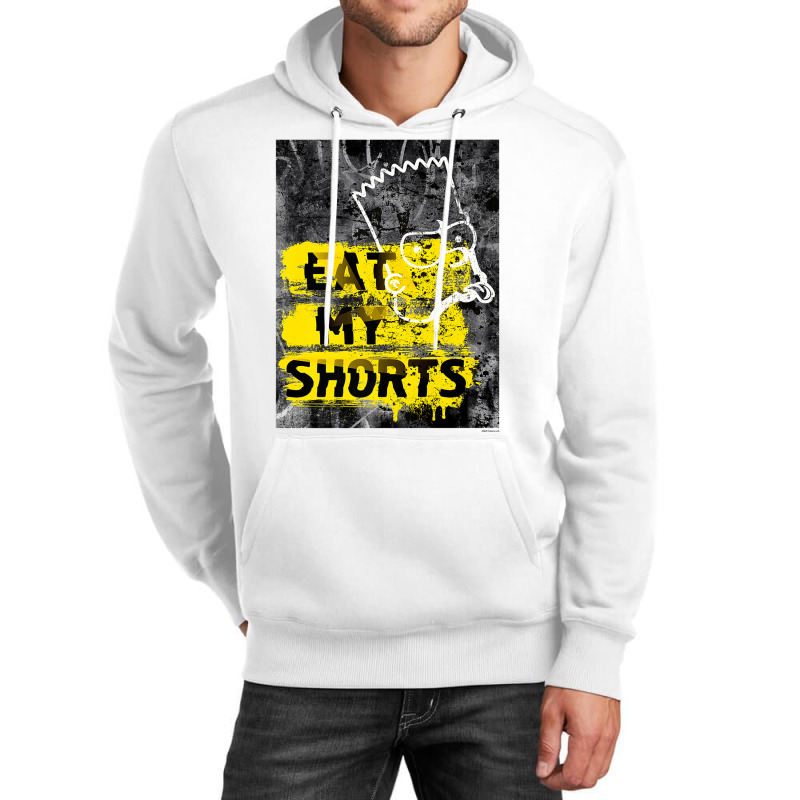 The Simpsons Bart Simpson Eat My Shorts Graffiti Premium T Shirt Unisex Hoodie by cm-arts | Artistshot