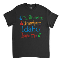 Kids Idaho Grandma And Grandpa Love Me Classic T-shirt | Artistshot