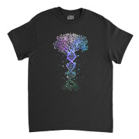 Dna Tree Life Earth Genetics Biologist Science Gift Tank Top Classic T-shirt | Artistshot