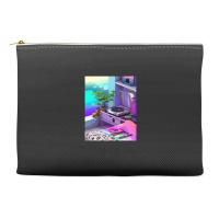 Vaporwave Aesthetic Accessory Pouches | Artistshot