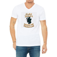 Hogarth Scottish Clan Motto And Tartan T Shirt V-neck Tee | Artistshot