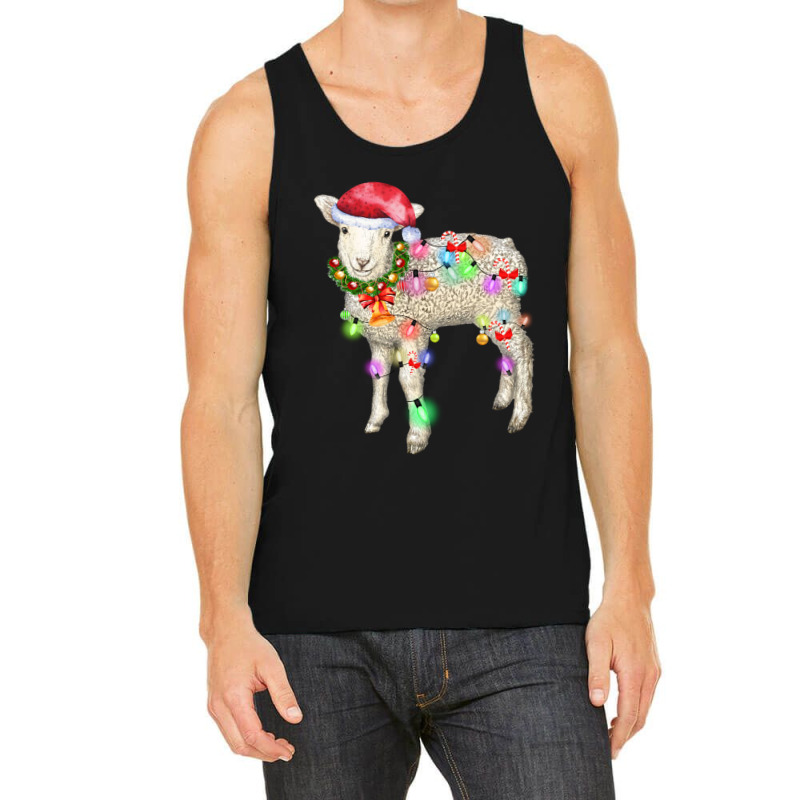 Sheep Christmas Tank Top | Artistshot