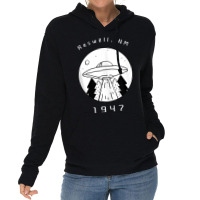 Roswell Ufo Alien Hunter First Contact Ufologist Spaceship Lightweight Hoodie | Artistshot