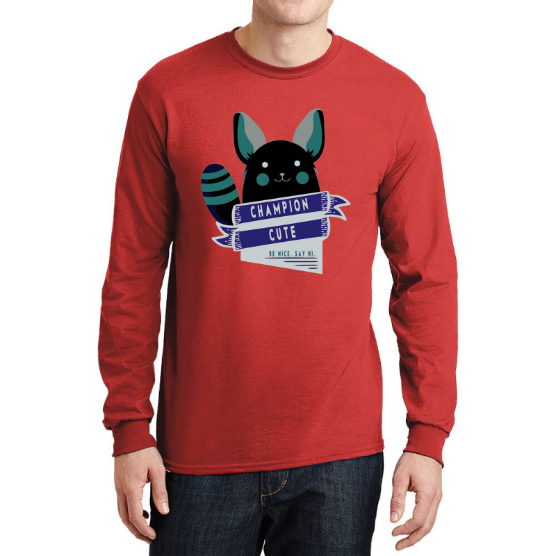 Champion Cute Chinchilla Long Sleeve Shirts | Artistshot