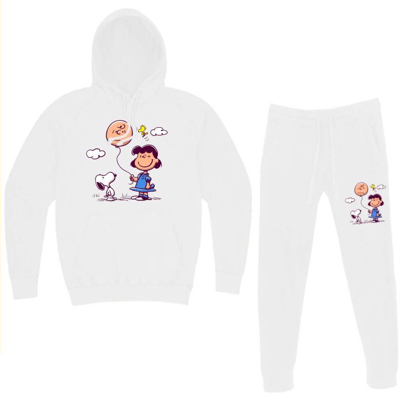 Tough Love   Peanuts Hoodie & Jogger Set | Artistshot