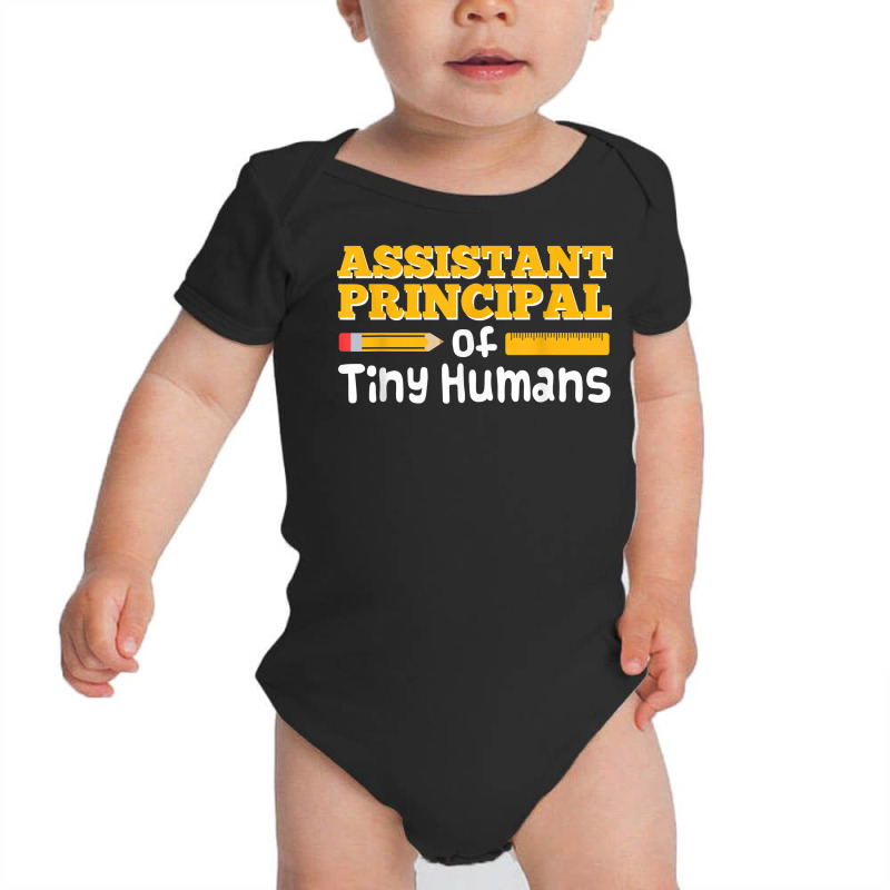 Assistant Principal Of Tiny Humans Funny Vice Principal Gift T Shirt Baby Bodysuit by goveteman | Artistshot