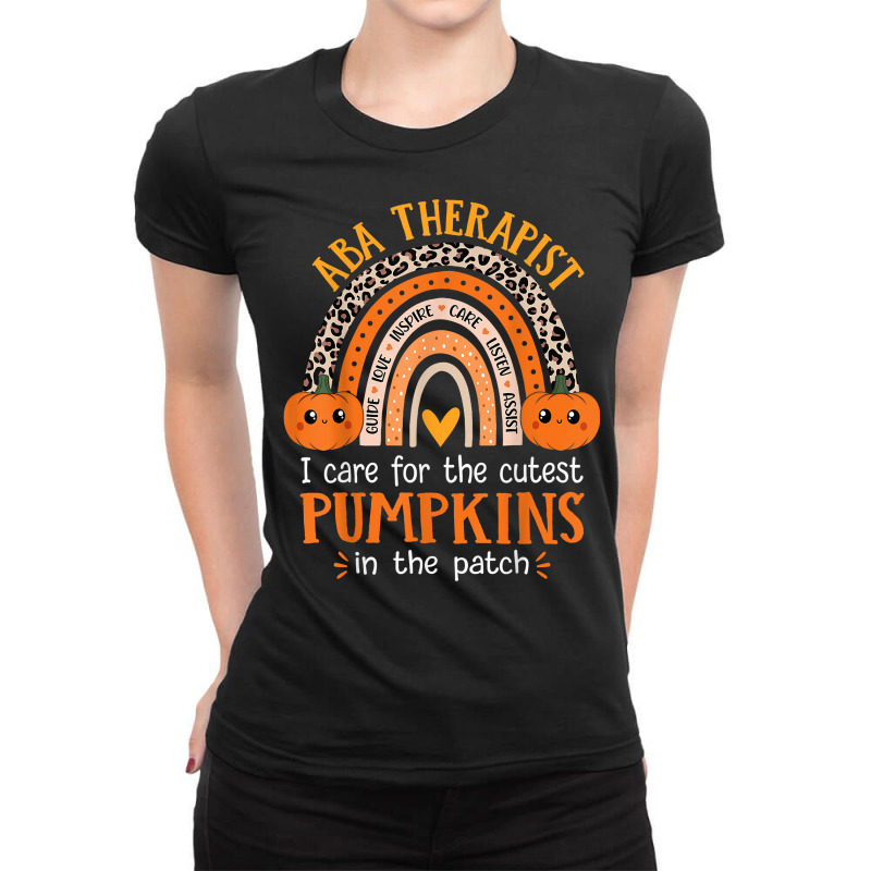 Applied Behavior Analysis Therapist Halloween Aba Therapy T Shirt Ladies Fitted T-Shirt by cipaehuwogi1 | Artistshot