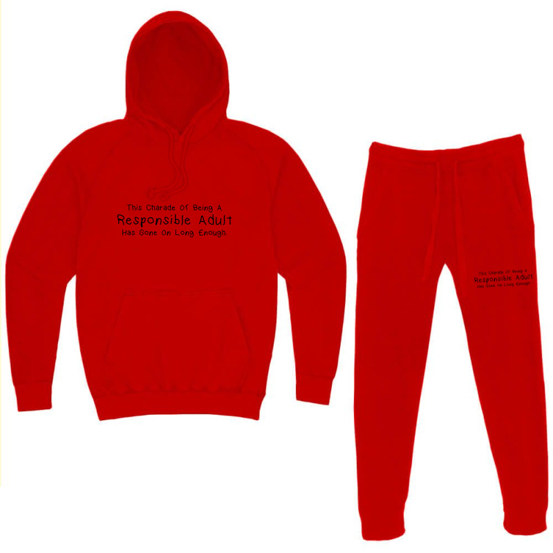 Charade Adult Hoodie & Jogger Set | Artistshot