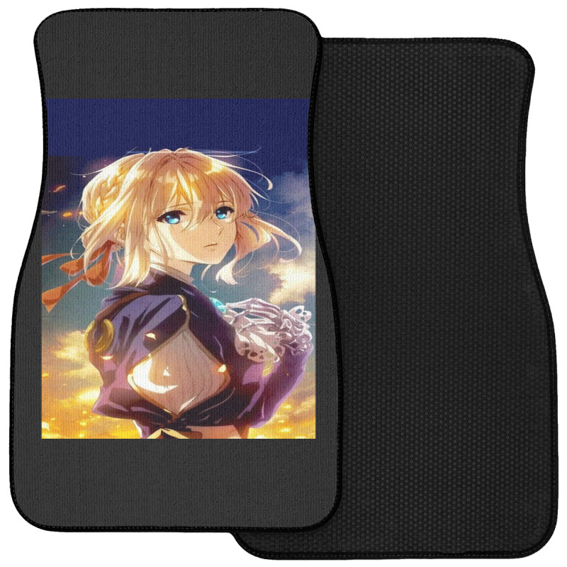 Violet Evergarden  Graphic Front Car Mat | Artistshot