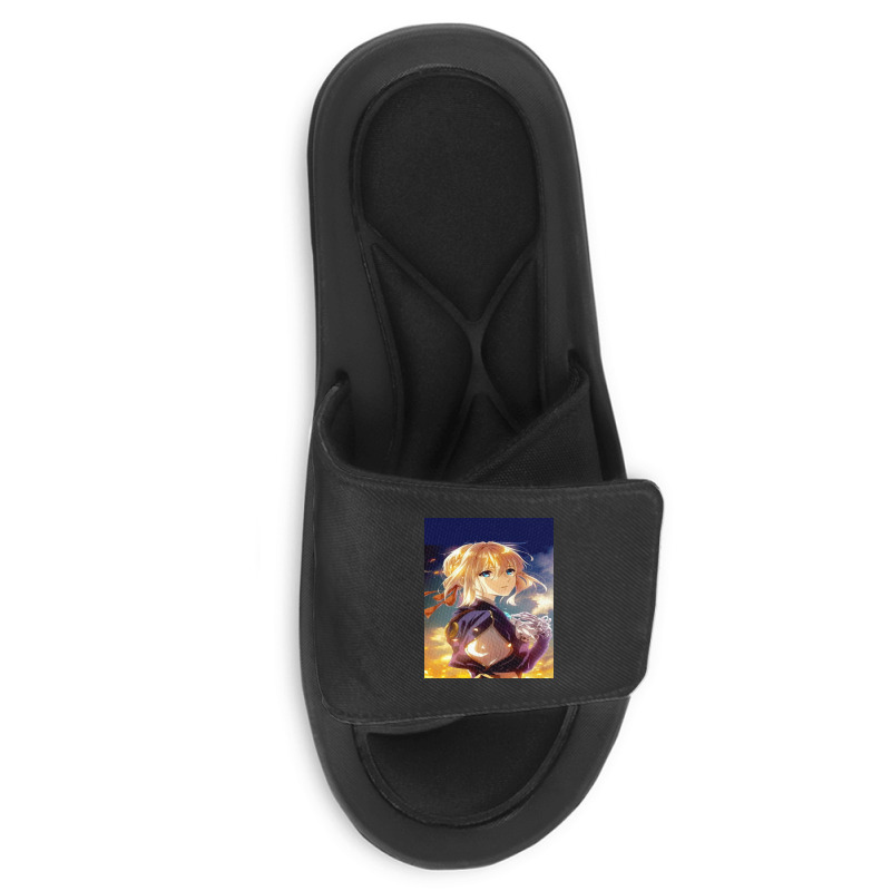 Violet Evergarden  Graphic Slide Sandal | Artistshot