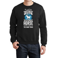 Riding   Can't Buy Happiness But Ride Mongolian Horse T Shirt Crewneck Sweatshirt | Artistshot