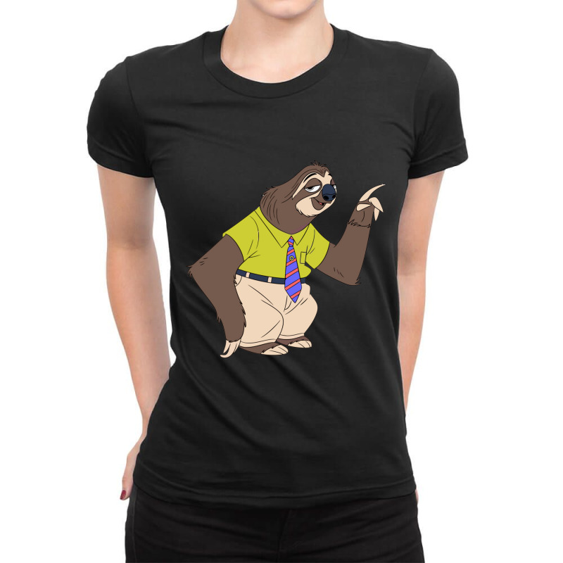 Flash Zootopia Ladies Fitted T-Shirt by cacingens | Artistshot