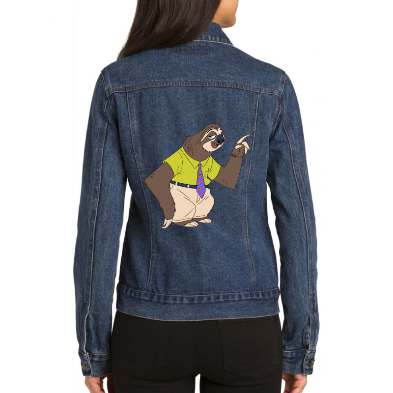 Flash Zootopia Ladies Denim Jacket by cacingens | Artistshot