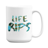 Life Rips Chris D_elia Congratulations Podcast Blue Colorway 15 Oz Coffee Mug | Artistshot