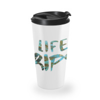 Life Rips Chris D_elia Congratulations Podcast Blue Colorway Travel Mug | Artistshot