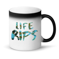 Life Rips Chris D_elia Congratulations Podcast Blue Colorway Magic Mug | Artistshot