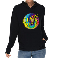 Life Rips Chris D_elia Congratulations Podcast Tie Dye Color Way Lightweight Hoodie | Artistshot