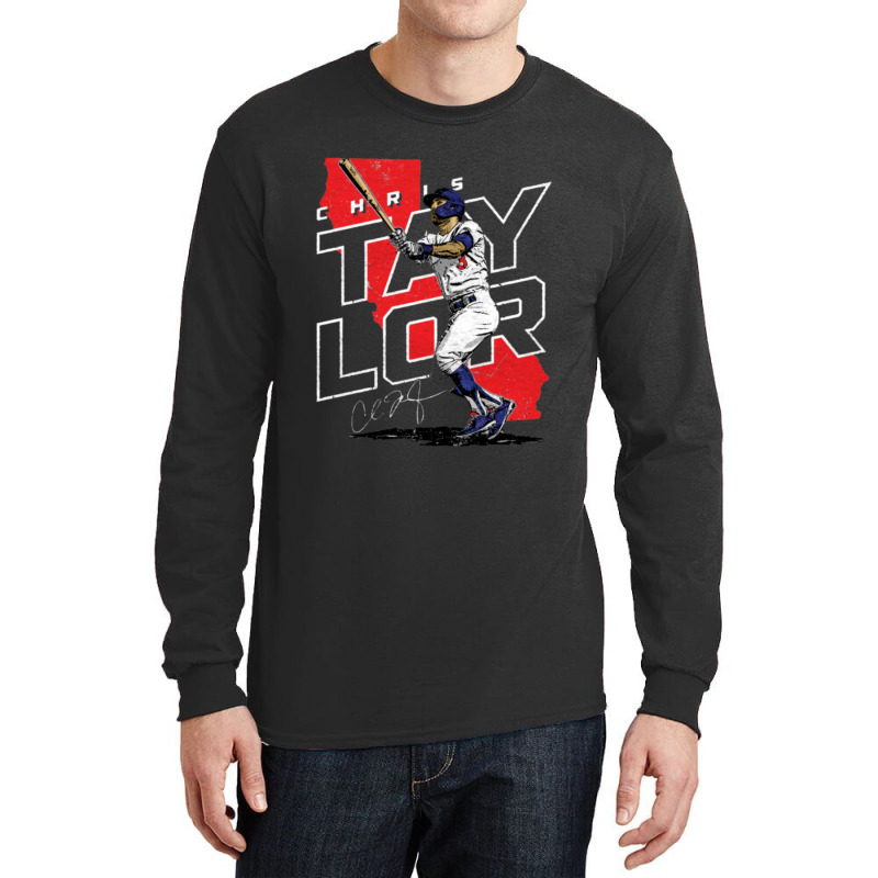 Chris Taylor Player Map Long Sleeve Shirts | Artistshot