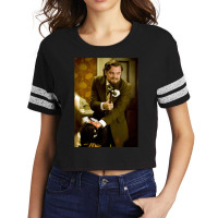 Leo Laughing Smile Scorecard Crop Tee | Artistshot