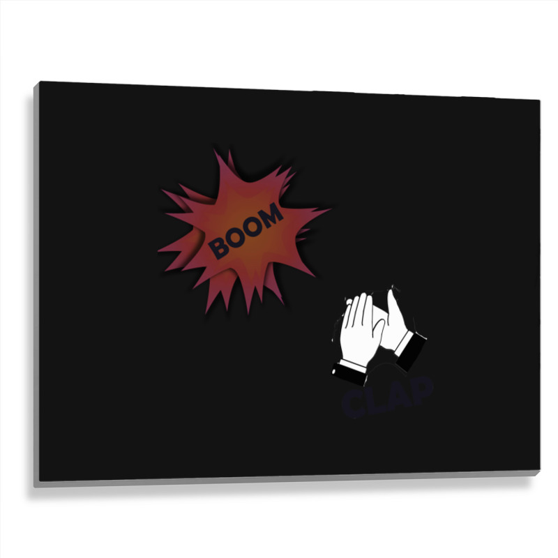 Charli Xcx Inspired Designs Boom Clap Metal Print Horizontal | Artistshot