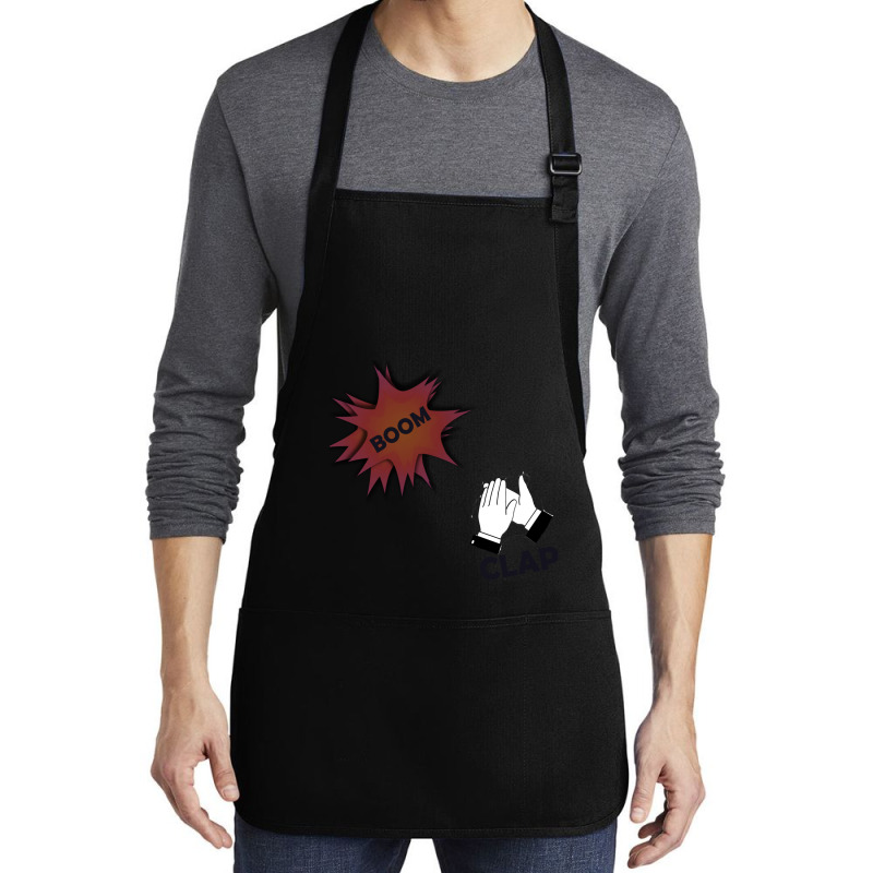 Charli Xcx Inspired Designs Boom Clap Medium-length Apron | Artistshot