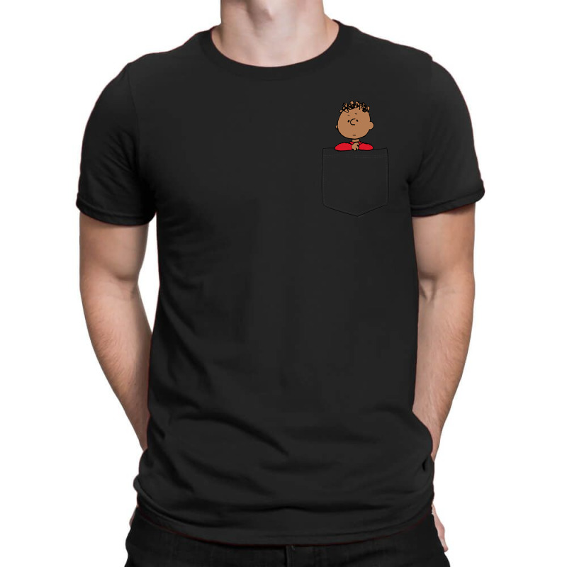 Peanuts Franklin Faux Pocket T-shirt | Artistshot