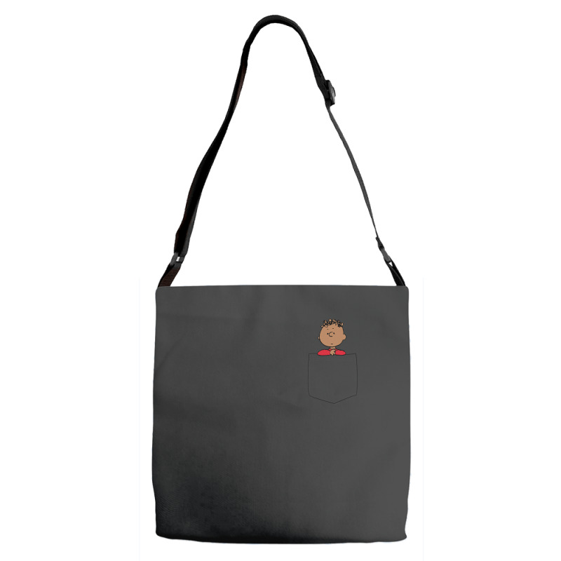 Peanuts Franklin Faux Pocket Adjustable Strap Totes | Artistshot