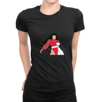 Rosalía Latin Grammys 2019 Outline Ladies Fitted T-shirt | Artistshot