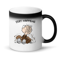 Peanuts Pig Pen Dirt Happens   Pig Pen Peanuts Magic Mug | Artistshot