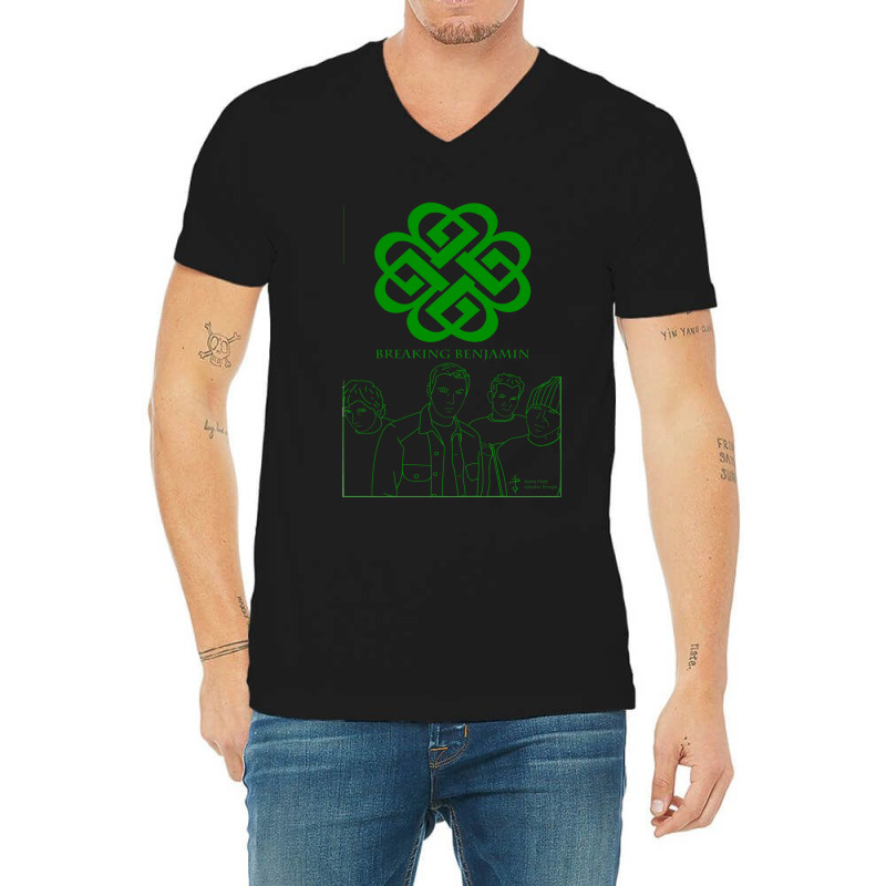 Breaking Benjamin World Tour V-Neck Tee by cm-arts | Artistshot